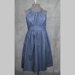 eShakti Chambray Dress - size 1X/16W